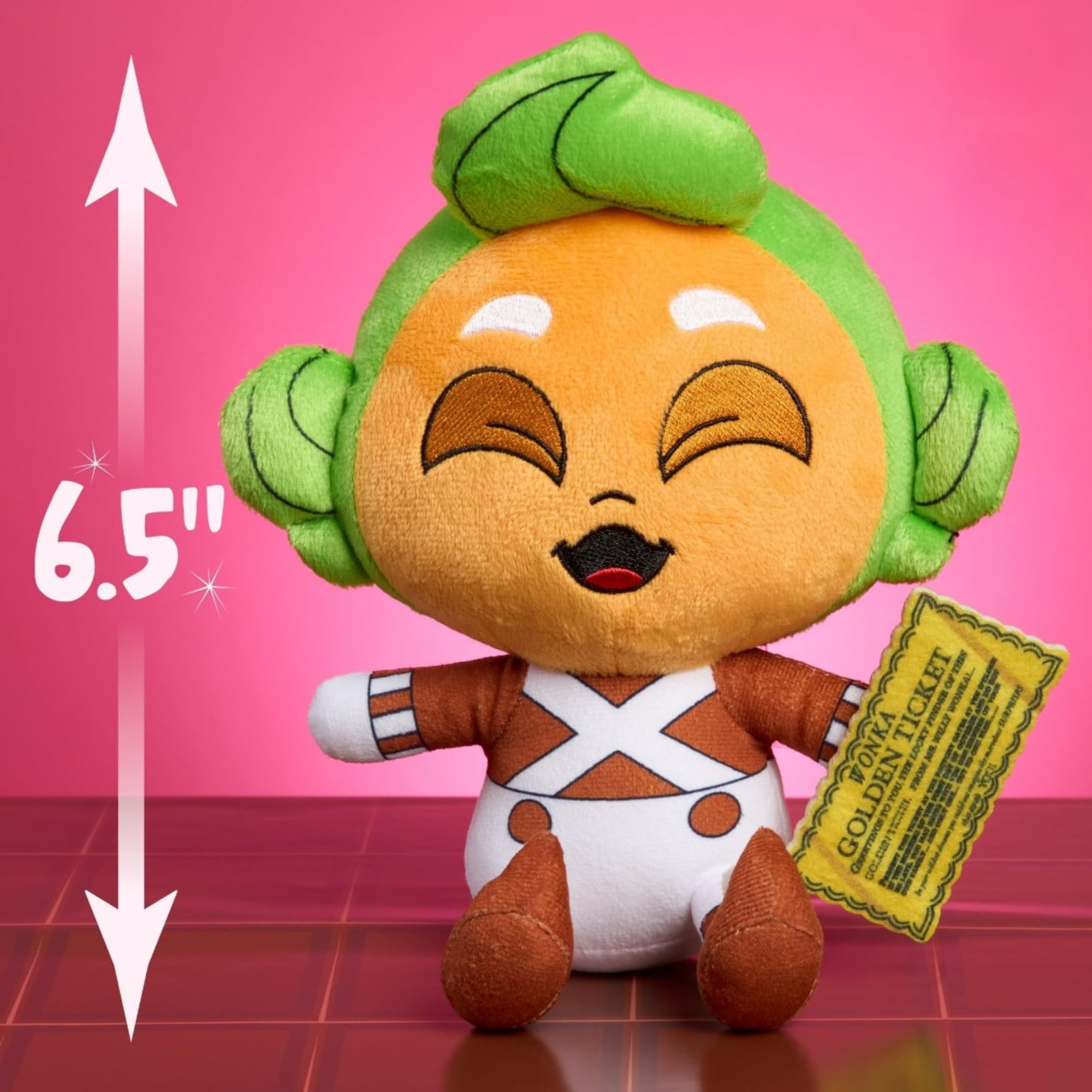 Amazon.com: Willy Wonka Oompa Loompa Collectible Plush, Scented
